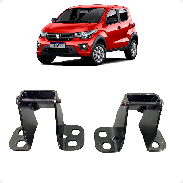 Par Suporte Dobradiça Tampa Traseira Fiat Mobi 2020