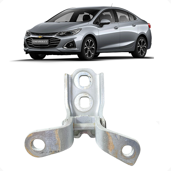 Dobradiça Porta Traseira Esquerda GM Cruze 2017 a 2022