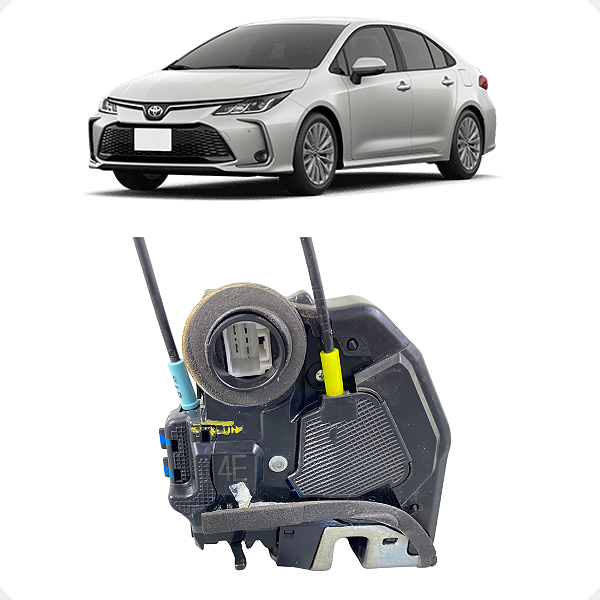 Fechadura Porta Traseira Direita Toyota Corolla Altis 2020