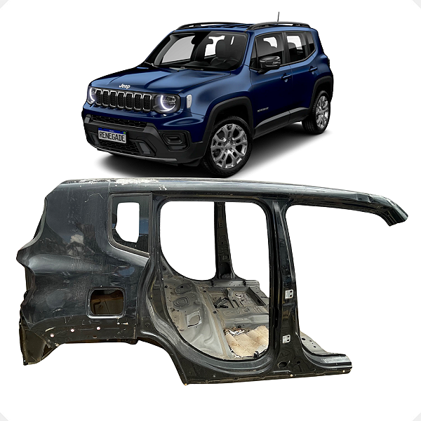 Lataria Para Corte Jeep Renegade Longitude 1.8 AT 2016 2017