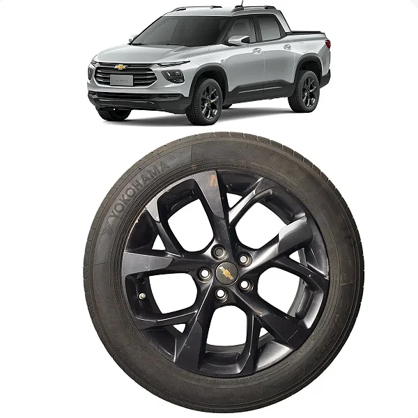 Roda C/Pneu 215/55 R17 Chevrolet Montana 2023 2024