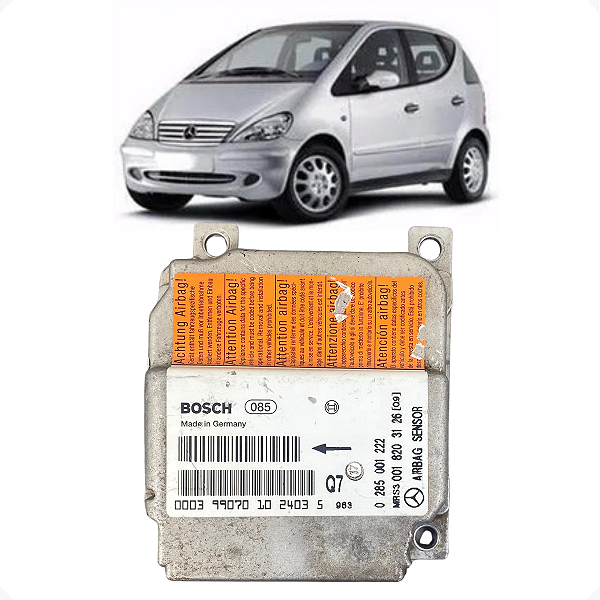 Módulo Airbag Acionado Mercedes Benz Classe A 160 2000