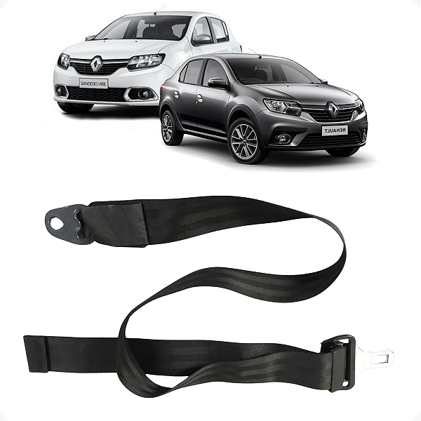 Cinto Segurança Traseiro Central Renault Sandero Logan 2016