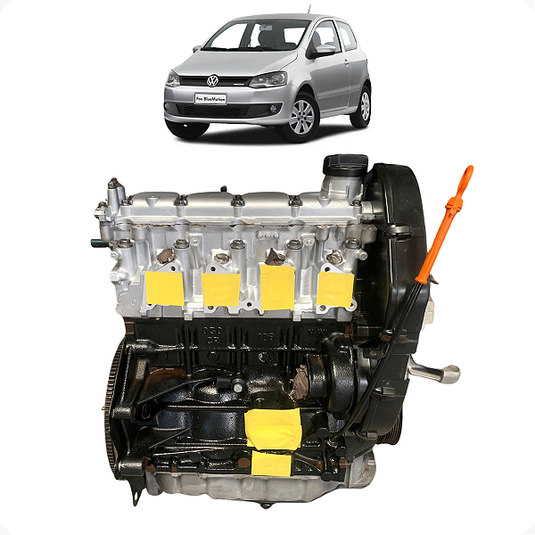 Motor Parcial VW Fox Gol Voyage 1.6 2010 a 2022 EA111