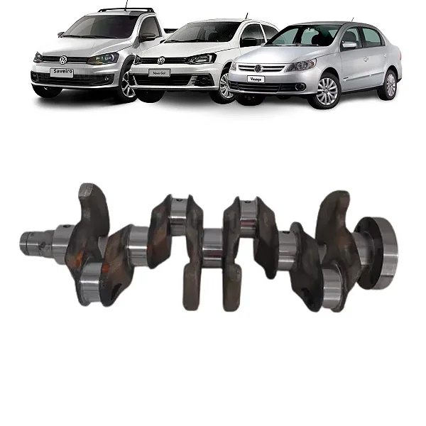 Eixo Virabrequim Vw Gol Saveiro 1.6 16v G7 G8 2015 A 2022