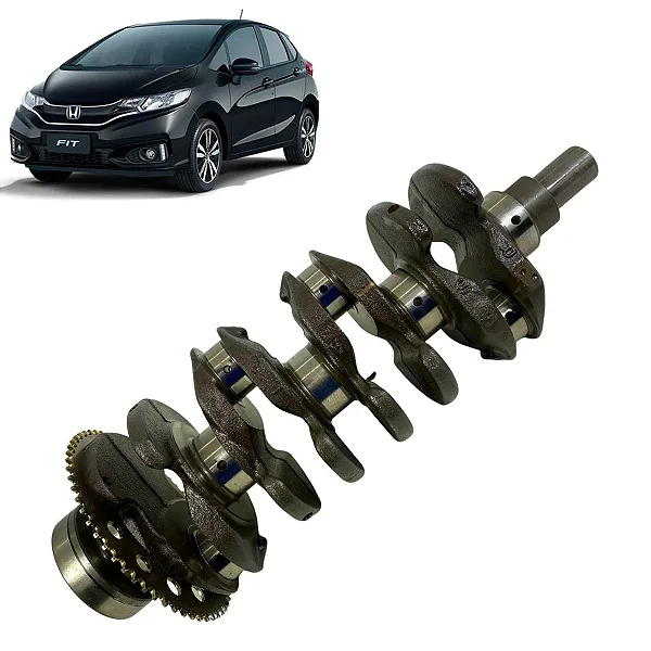 Eixo Virabrequim Honda New Fit 1.5 2015 a 2021
