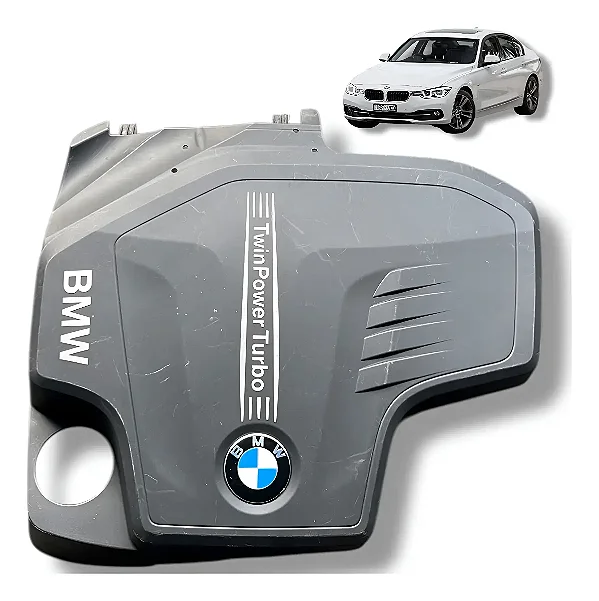 Tampa Acabamento Motor BMW 320i 2.0 Turbo 2013 2014