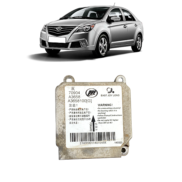 Módulo Airbag Acionado Lifan 530 1.5 2015 2016 2017 2018