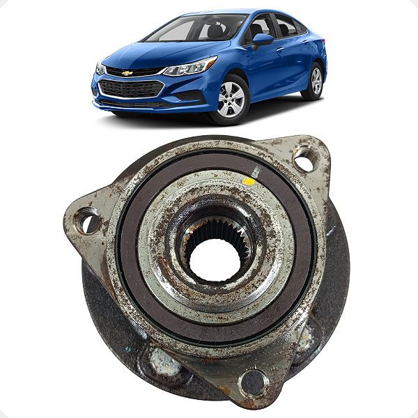 Cubo Roda Dianteira Esquerda Chevrolet Cruze 2017 2018 2019