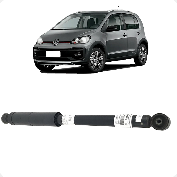Amortecedor Traseiro Esquerdo VW Up! Move 2015 2016 2017