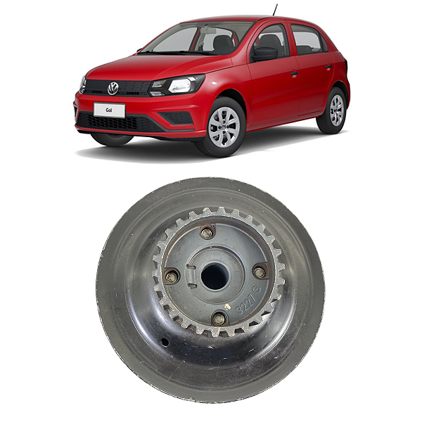 Polia Virabrequim Volkswagen Gol 1.6  2009 2010 2011 a 2023