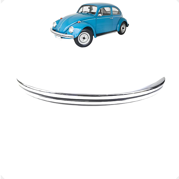 Parachoque Traseiro Cromado VW Fusca 1970 a 1976