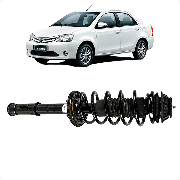 Amortecedor Dianteiro Esquerdo Toyota Etios 1.5 2020 2021