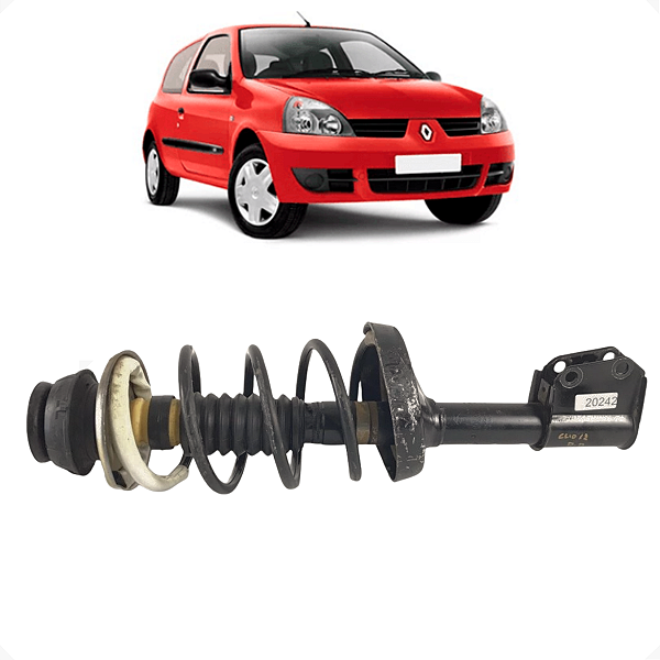 Amortecedor Dianteiro Direito Renault Clio 2011 2012 2013