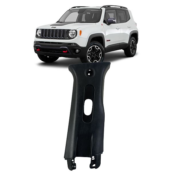 Moldura Coluna Central Jeep Renegade 2017 2018 2019 2020