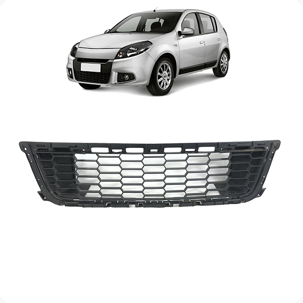 Grade Radiador Renault Sandero 2007 2008 2009 2010 a 2014