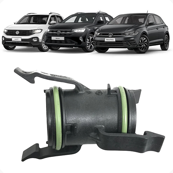 Flange Tubo Ar Turbina Vw Polo Nivus T-Cross 2018 a 2022