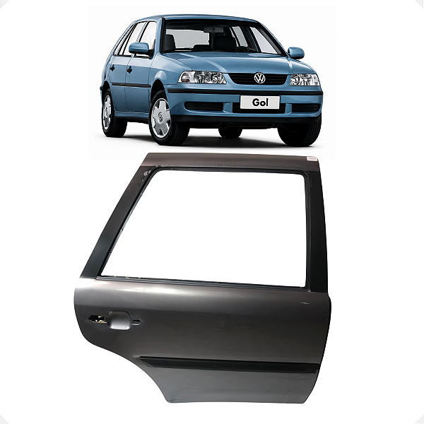 Porta Traseira Direita VW Gol Power 1.6 2004 2005 Detalhe