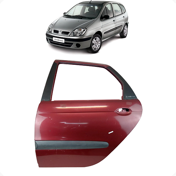 Porta Traseira Esquerda Renault Scenic 1999 2000 2001 2002
