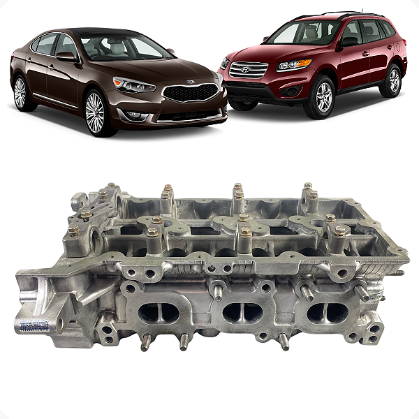 Cabeçote Esquerdo Santa Fe Kia Cadenza 3.5 2010 a 2014