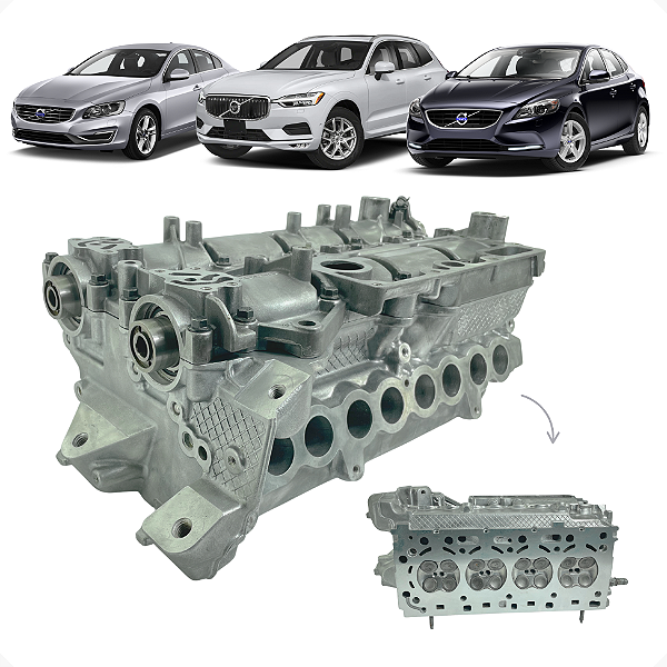 Cabeçote Volvo XC60 V40 V60 S60 2.0 T5 2014 2015 2016 a 2019
