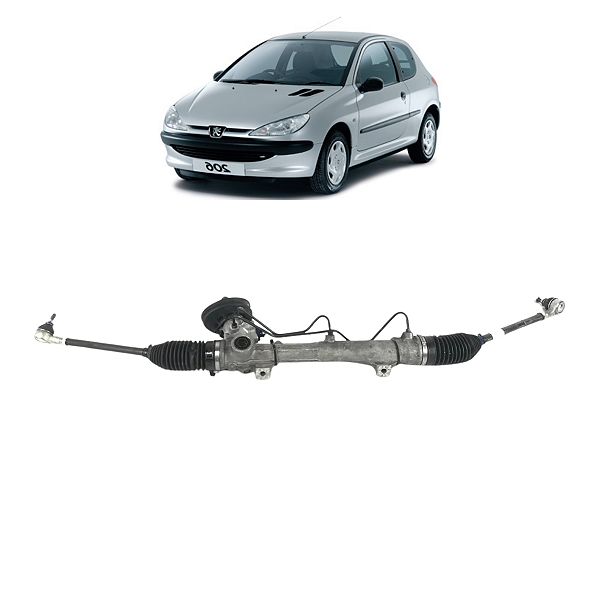 Caixa Direção Hidráulica Peugeot 206 1.6 1998 a 2016