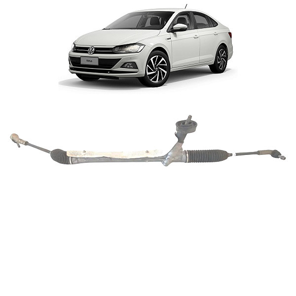 Caixa Direção Original Volkswagen Virtus 2018 2019 2021 2022