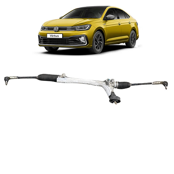 Caixa Direção Elétrica Volkswagen Virtus 1.0 Tsi 2019 2022