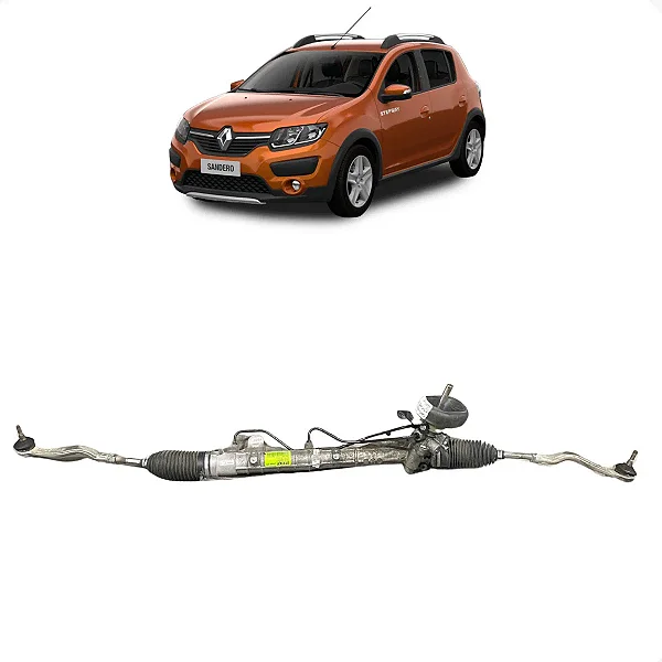 Caixa de Direção Renault Sandero 2019 2020 2021 2022