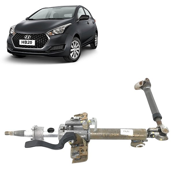 Coluna Direção Hyundai HB20 1.6 16V 2013 14 15 16 17 18 2019