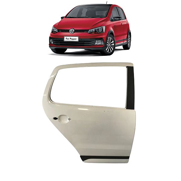 Porta Traseira Direita Volkswagen Fox Pepper 1.6  2016 2017
