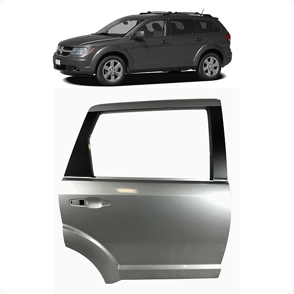 Porta Traseira Direita Dodge Journey 2010 2011 Detalhe