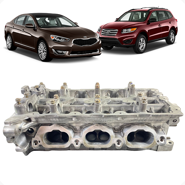 Cabeçote Direito  Santa Fe Kia Cadenza 3.5 2010 a 2014