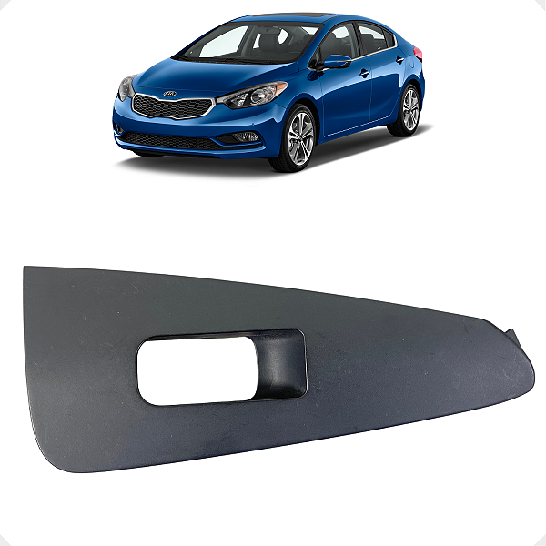 Moldura Botão Vidro Traseiro Esquerdo Kia Cerato 2009 2010