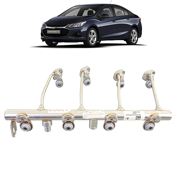 Flauta Bico Injetor Chevrolet Cruze 1.4 2018 2019 2020 2021