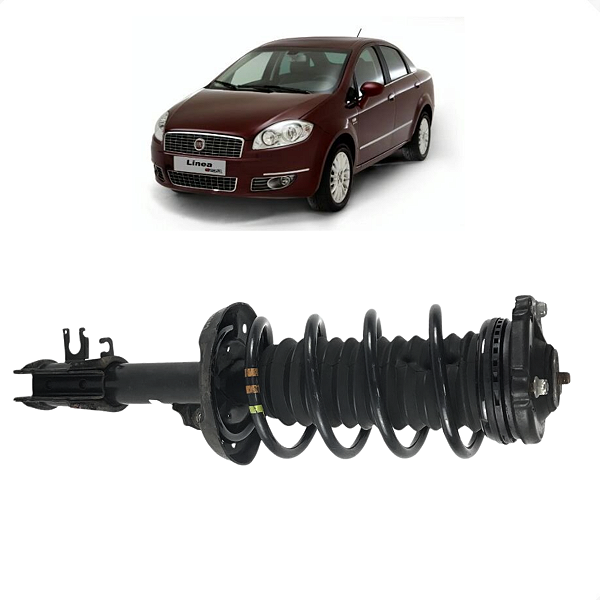 Amortecedor Dianteiro Esquerdo Fiat Linea 1.9 2010 2011 2012