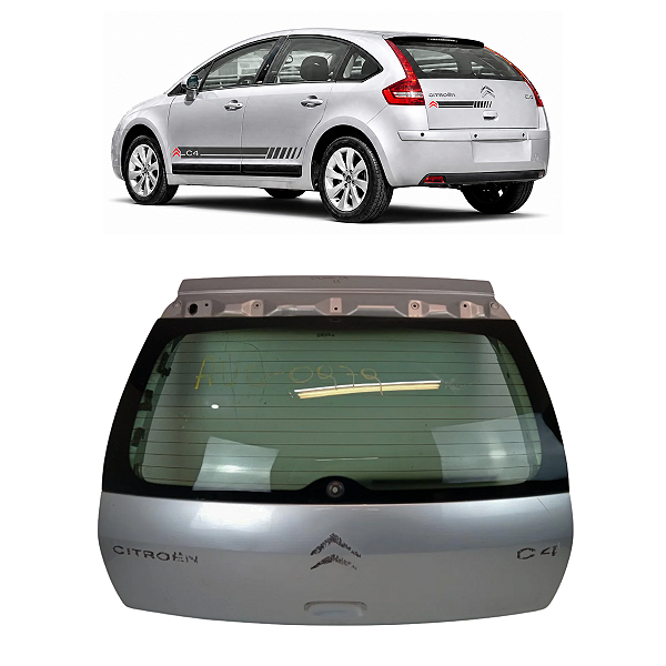 Tampa Traseira C4 Exclusive Hatch 2.0 2008 a 2012 C/Detalhe