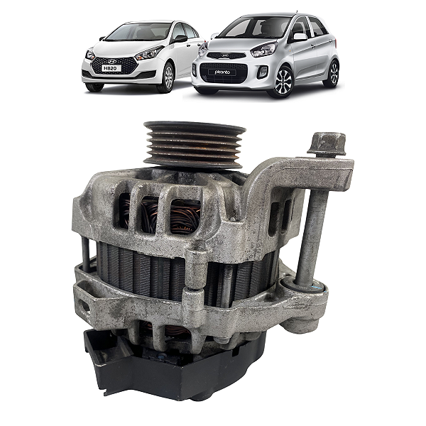 Alternador Hyundai Hb20 Picanto 1.0 2016 2017 2018 2019 3cc