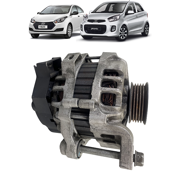 Alternador Hyundai Hb20 Picanto 1.0 2016 2017 2018 2019 3cc