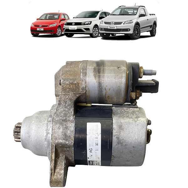 Motor Arranque Volkswagen Gol Saveiro G3 G6 Voyage 1.0 1.6