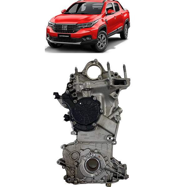Tampa Lateral Motor Fiat Strada Firefly 1.3 4cc 2017 a 2024