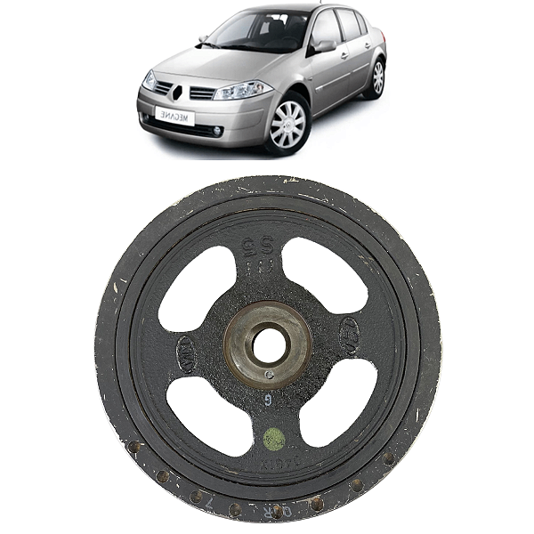 Polia Virabrequim Renault Megane 1.6 2006 2007 2008 a 2011