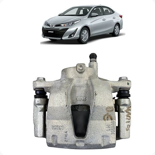Pinça Freio Dianteiro Esquerdo Toyota Yaris 1.5 2022 2023
