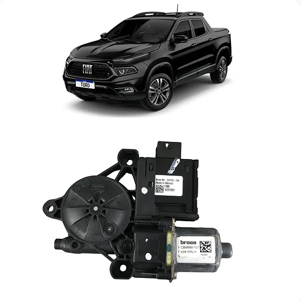 Motor Máquina Vidro Traseiro Esquerdo Fiat Toro 2021 2022