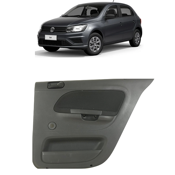 Forro Porta Traseira Direita VW Gol 1.6 2018 2019 a 2023
