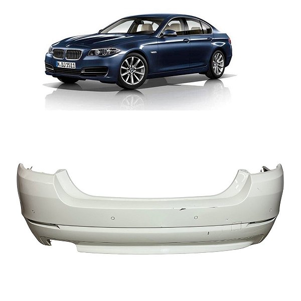 Parachoque Traseiro BMW Serie 5 528i 2.0 2012 2013 2014