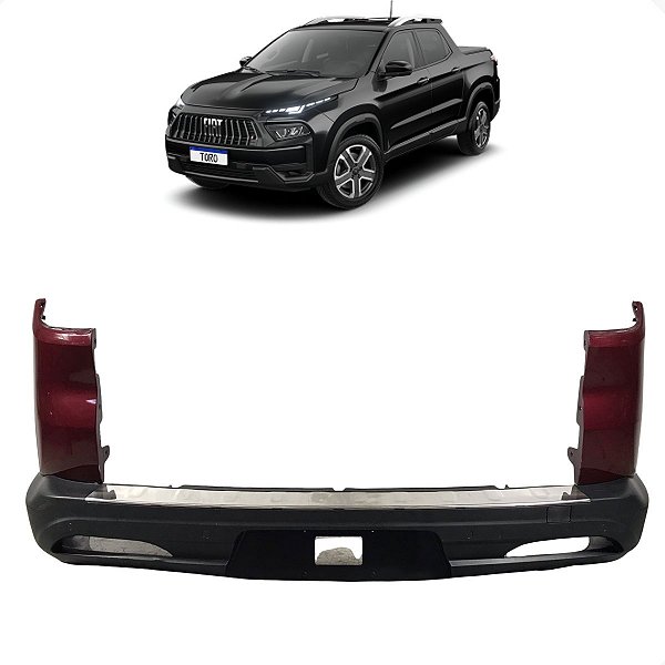 Parachoque Traseiro Fiat Toro Freedom 1.3 2021 2022 2023