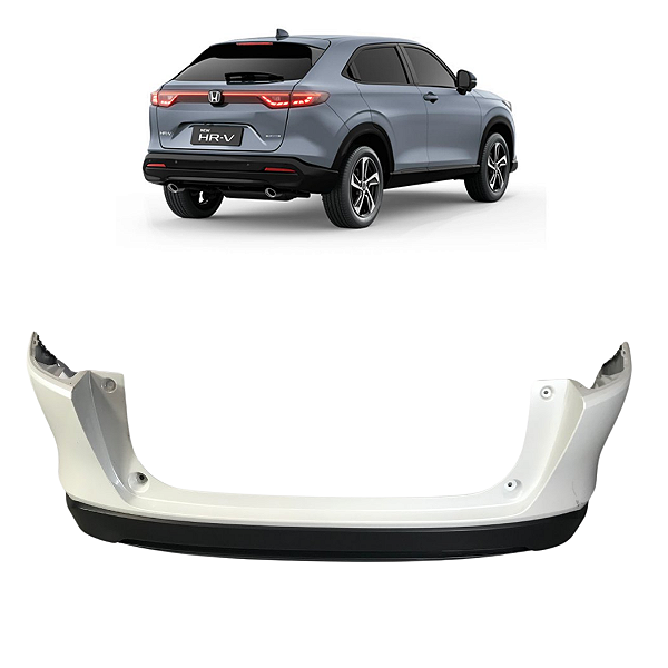 Parachoque Traseiro Honda HR-V 2022 2023 2024 Detalhe