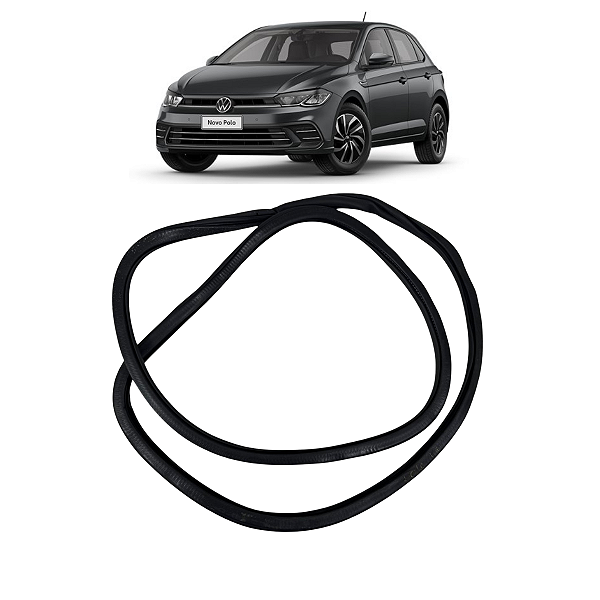 Borracha Vedação Porta Dianteira Direita VW Polo 2018 a 2022