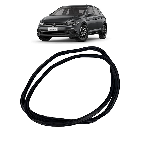 Borracha Vedação Porta Malas VW Polo 2018 2019 2020 a 2022